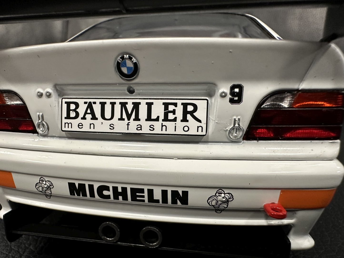 Bmw M3 E36 1994 Frank Schmickler white 1:18 WERK 83 W1800703 Бмв M3 Е36 1994 бял