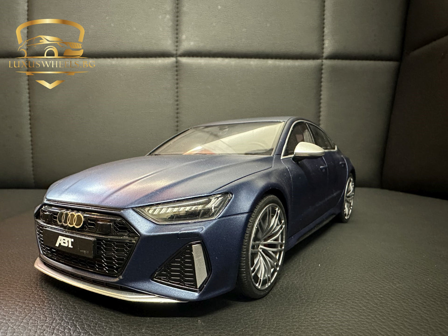 Audi RS7 ABT Sportline blue Limitiert 999 1:18 GT Spirit GT399 Ауди РС7 син Лимитирана
