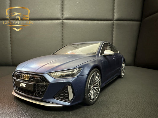 Audi RS7 ABT Sportline blue Limitiert 999 1:18 GT Spirit GT399 Ауди РС7 син Лимитирана