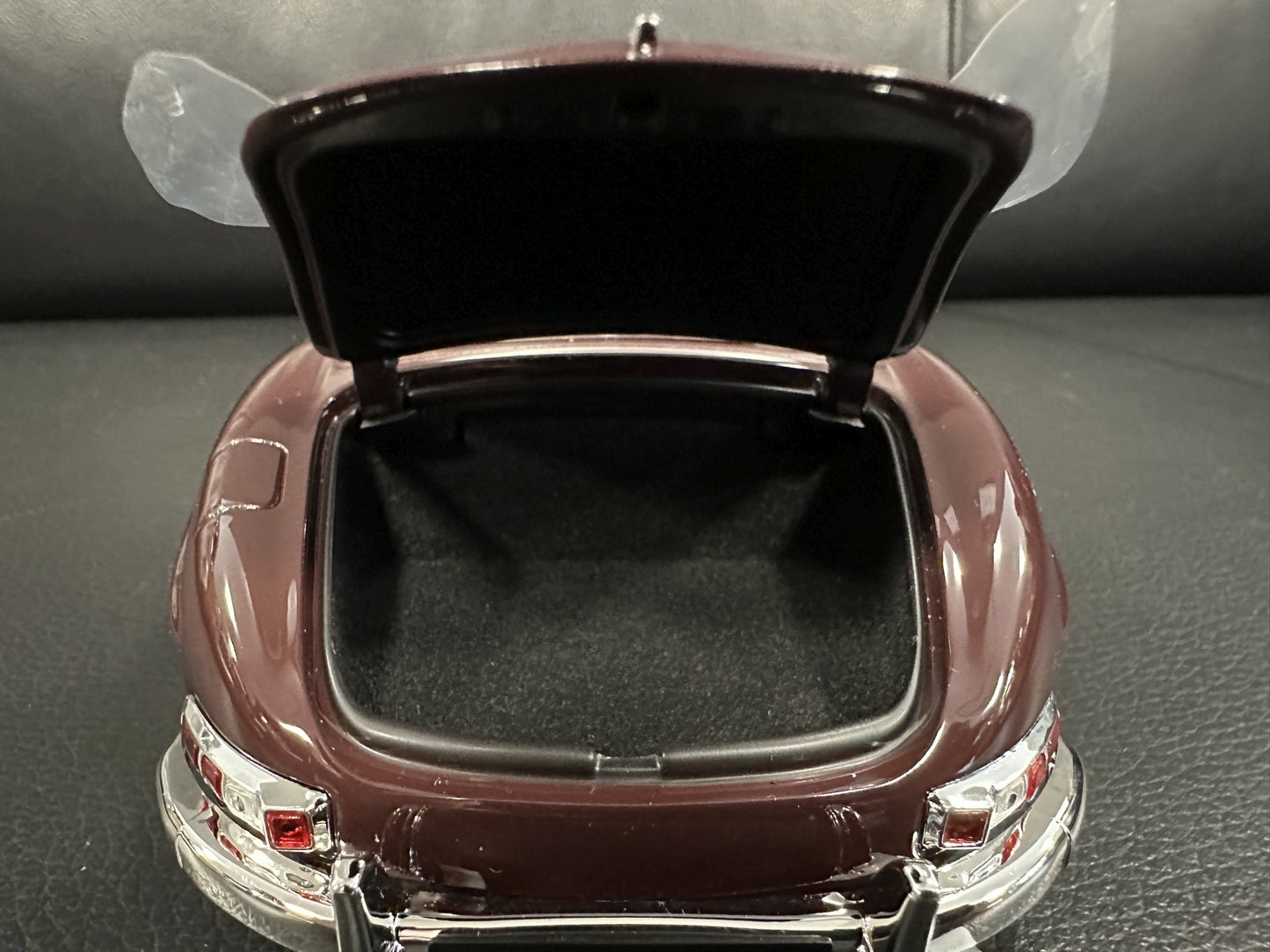 Mercedes Benz 300 SL Cabrio red 1:18 NOREV 183891 Мерцедес Бенц 300 СЛ Кабрио бордо отваряем