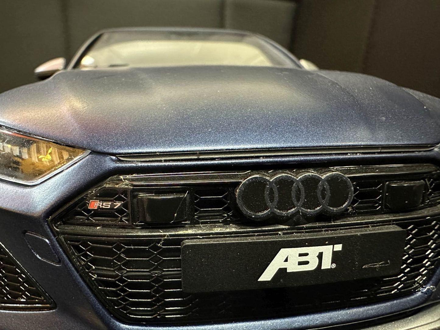 Audi RS7 ABT Sportline blue Limitiert 999 1:18 GT Spirit GT399 Ауди РС7 син Лимитирана