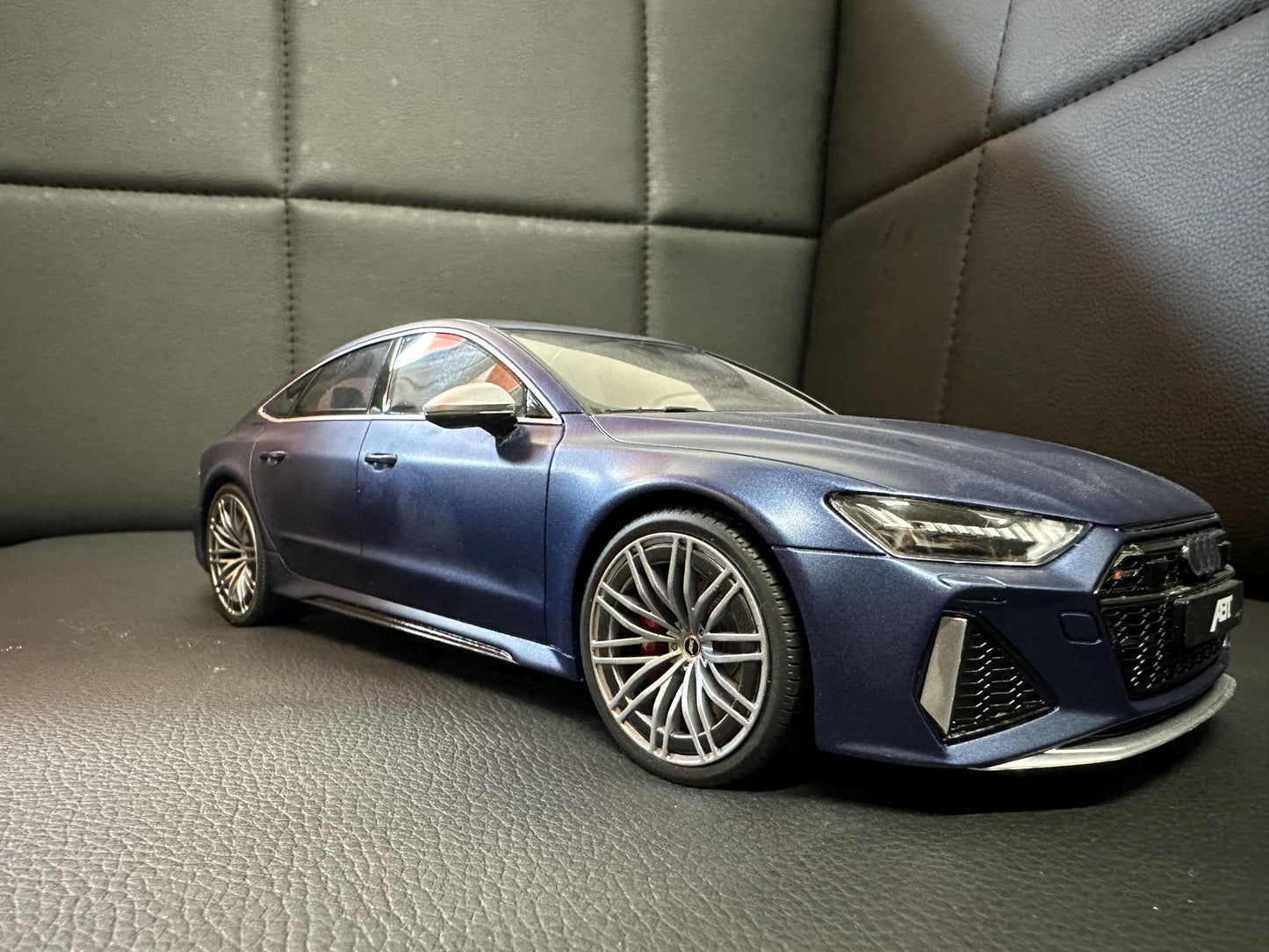 Audi RS7 ABT Sportline blue Limitiert 999 1:18 GT Spirit GT399 Ауди РС7 син Лимитирана