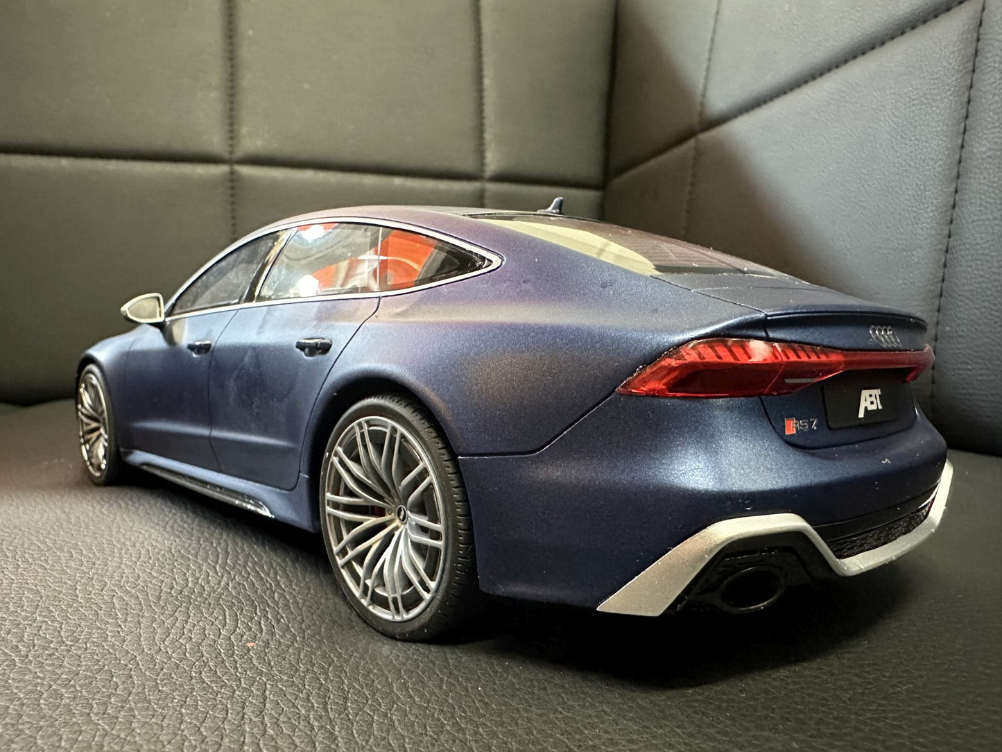 Audi RS7 ABT Sportline blue Limitiert 999 1:18 GT Spirit GT399 Ауди РС7 син Лимитирана