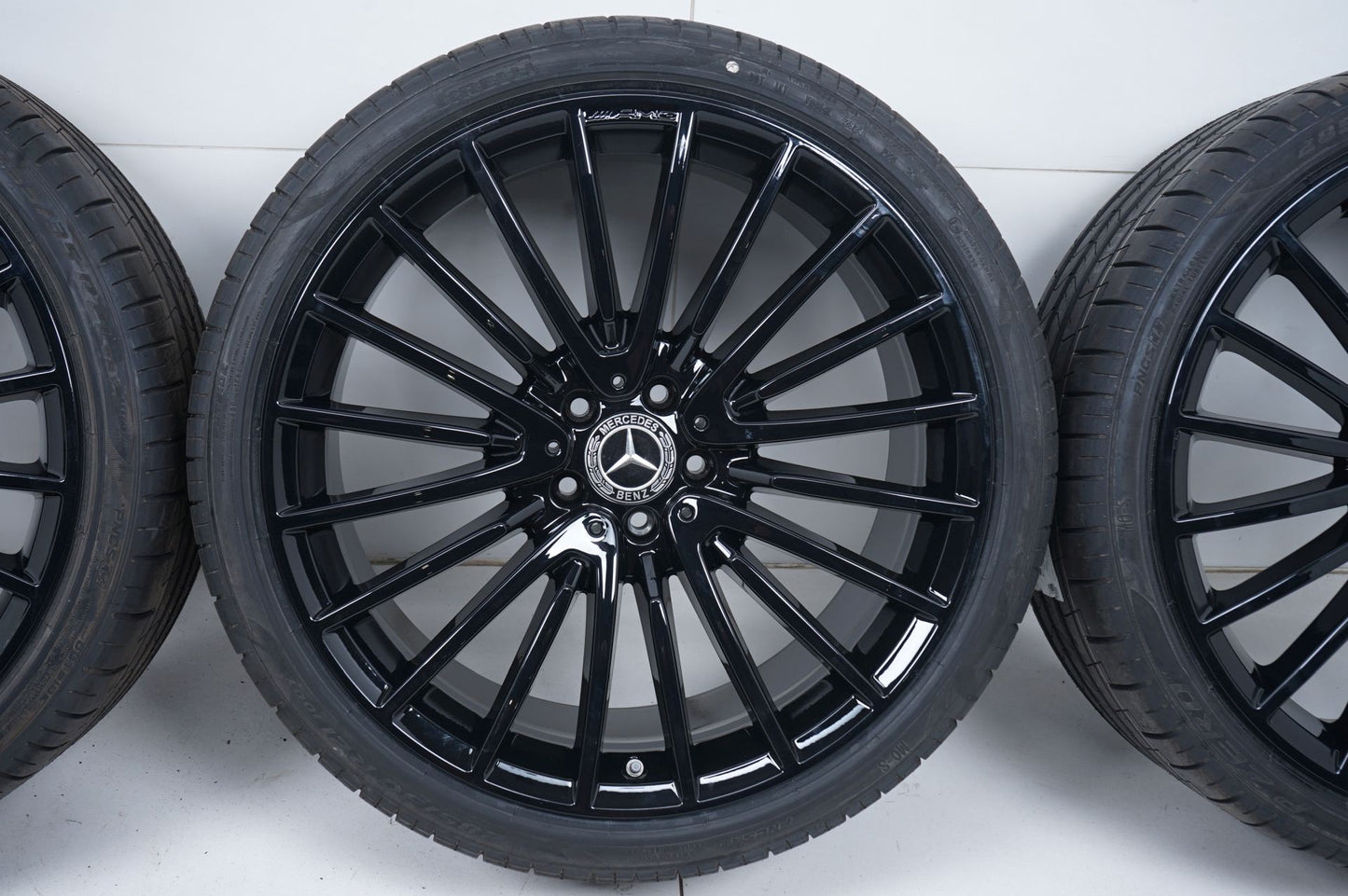 Оригинал  Като Нови Mercedes S Klasse W223 V223 21 Zoll AMG Мерцедес С класа W223 V223 21 цола AMG джанти летен комплект летни гуми Спорт пакет