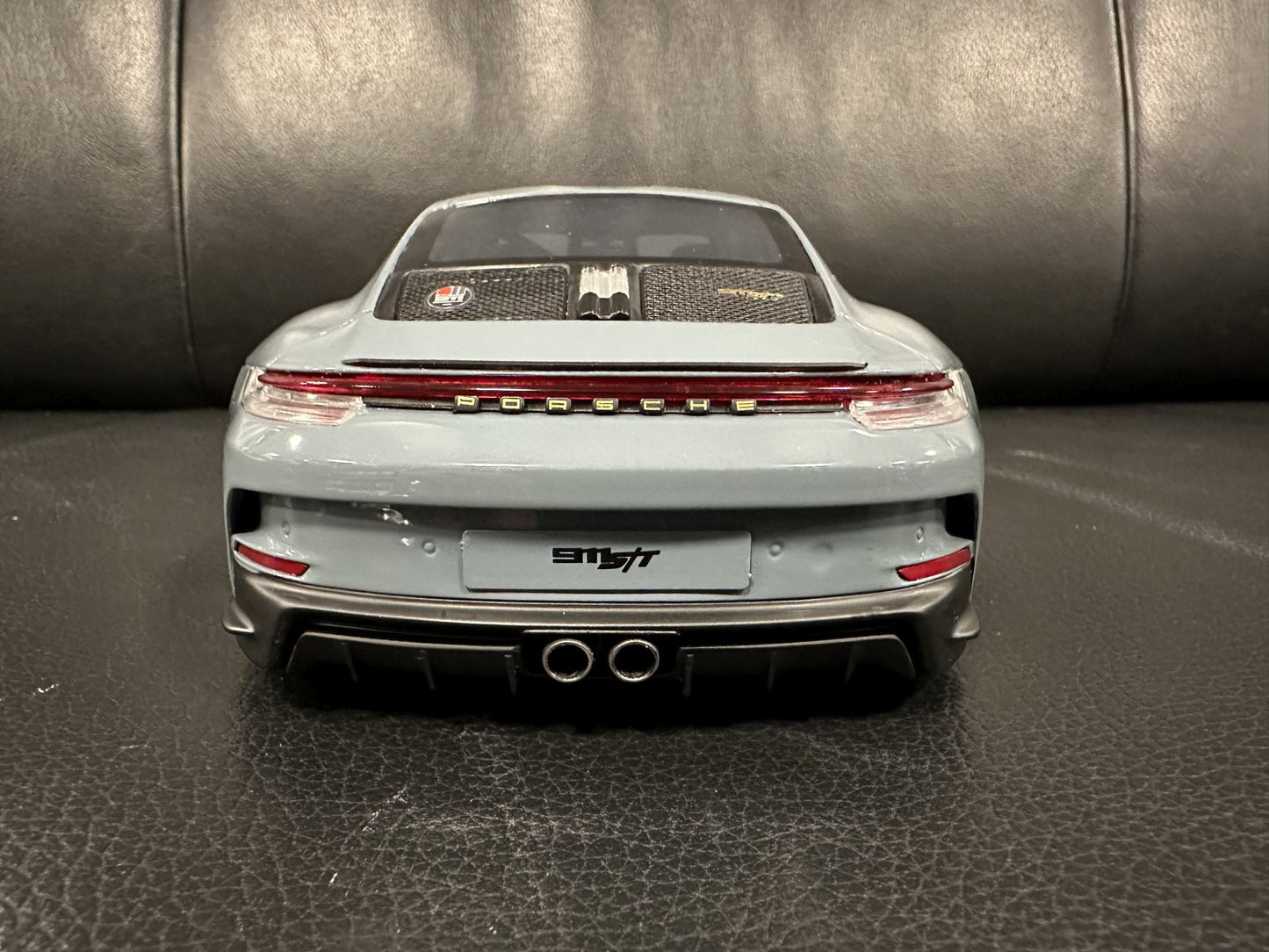 Porsche 911 992 S/T Shore blue Limitiert 632/1200 1:18 GT Spirit GT491 Порше 911 992 син Лимитирана