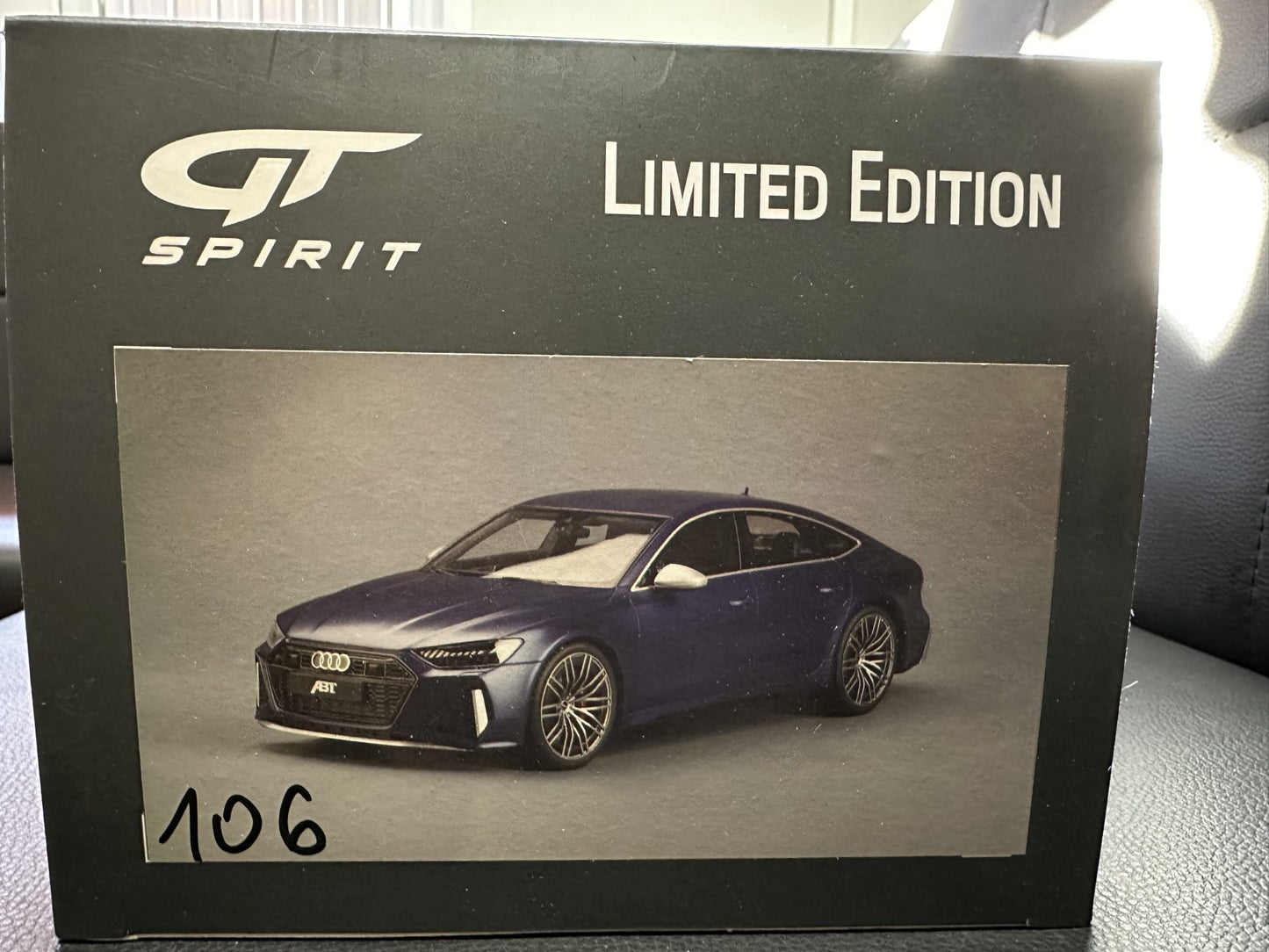 Audi RS7 ABT Sportline blue Limitiert 999 1:18 GT Spirit GT399 Ауди РС7 син Лимитирана