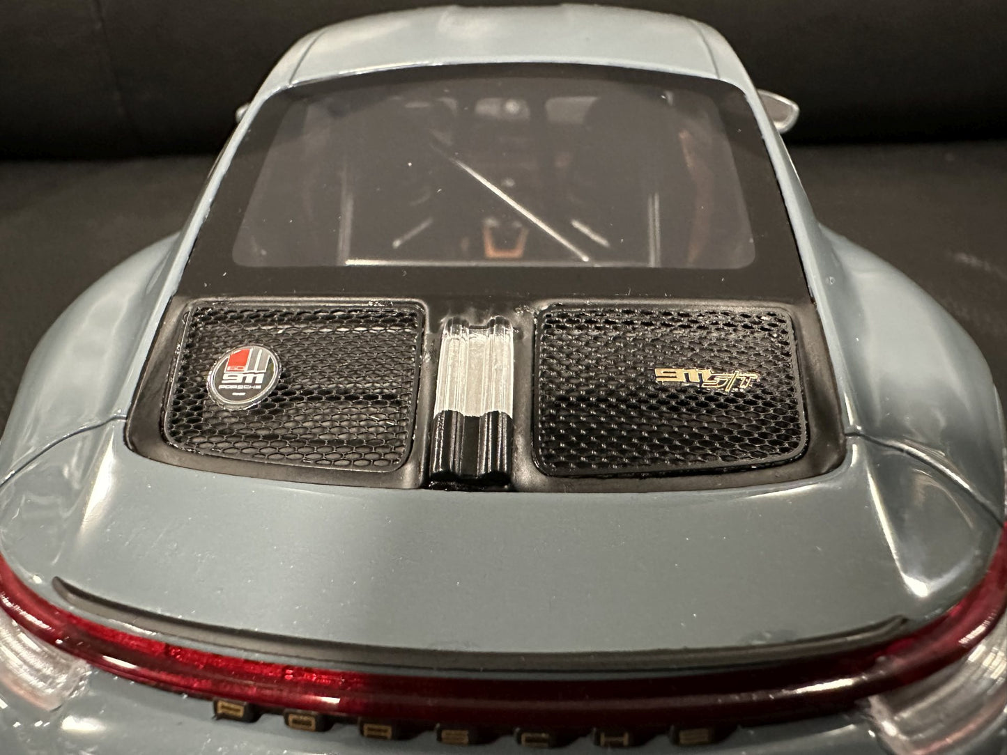 Porsche 911 992 S/T Shore blue Limitiert 632/1200 1:18 GT Spirit GT491 Порше 911 992 син Лимитирана