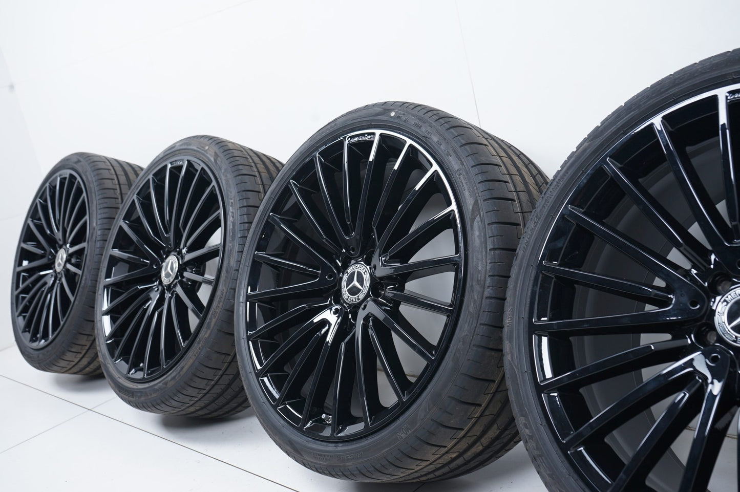 Оригинал  Като Нови Mercedes S Klasse W223 V223 21 Zoll AMG Мерцедес С класа W223 V223 21 цола AMG джанти летен комплект летни гуми Спорт пакет