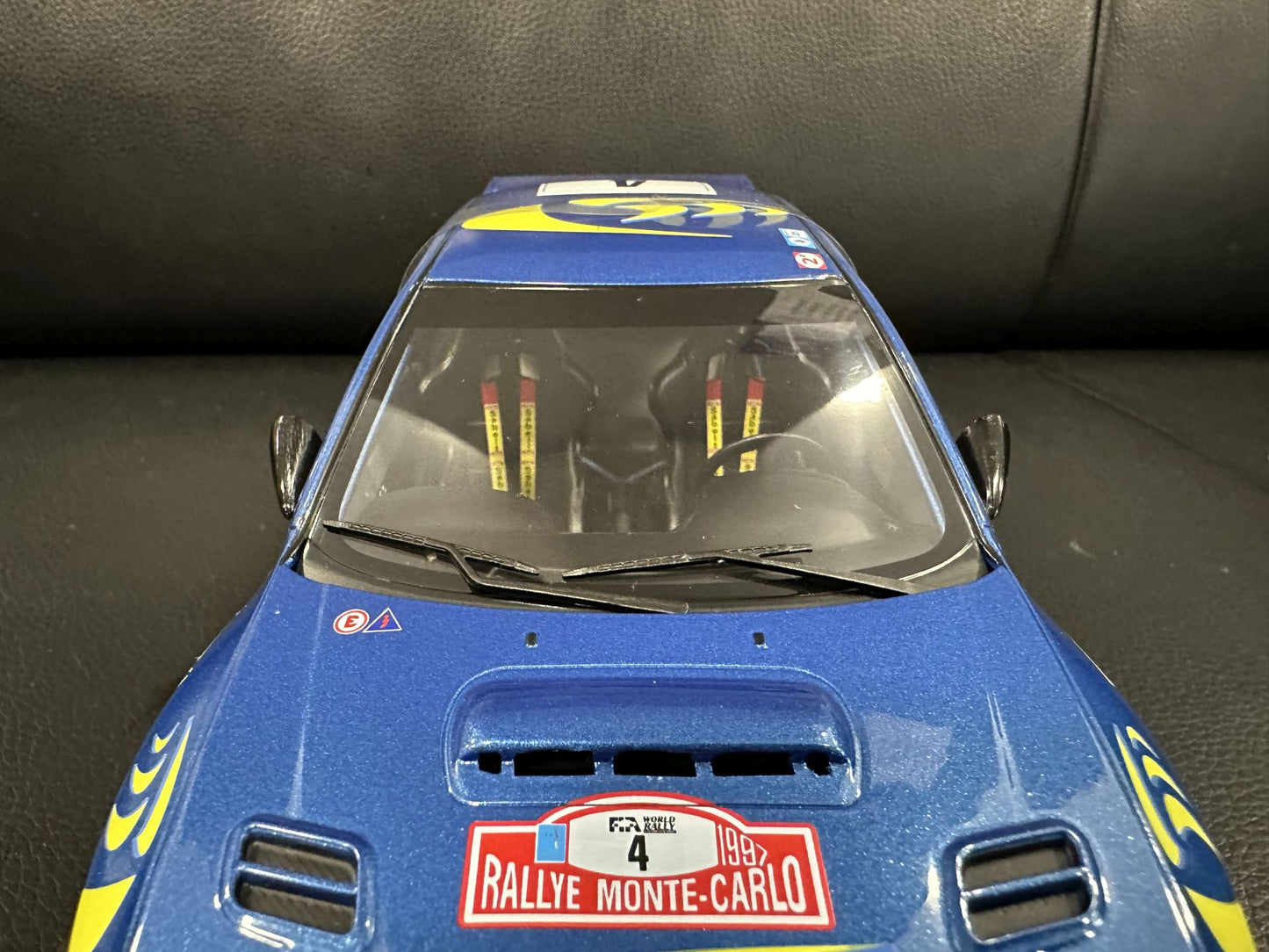 Subaru Impreza S5 WRC MonteCarlo 1997 blue 1:18 Solido S1807405 Субару Импреза Монте Карло син