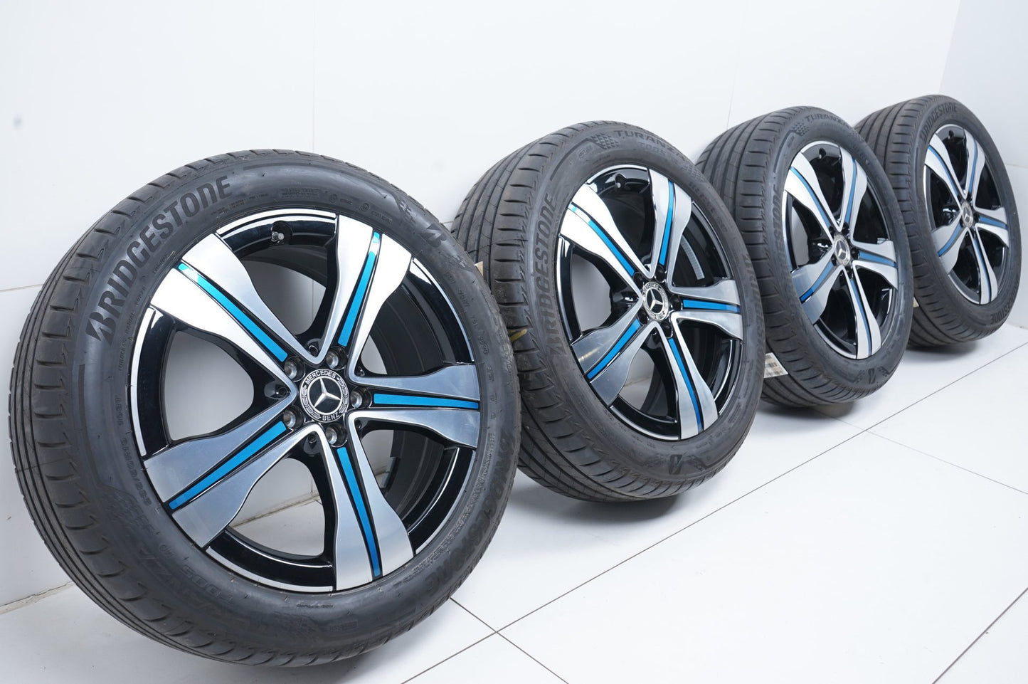 Като нови Mercedes EQA EQB H243 X243 19 Zoll Мерцедес 19 цола джанти летен комплект летни гуми