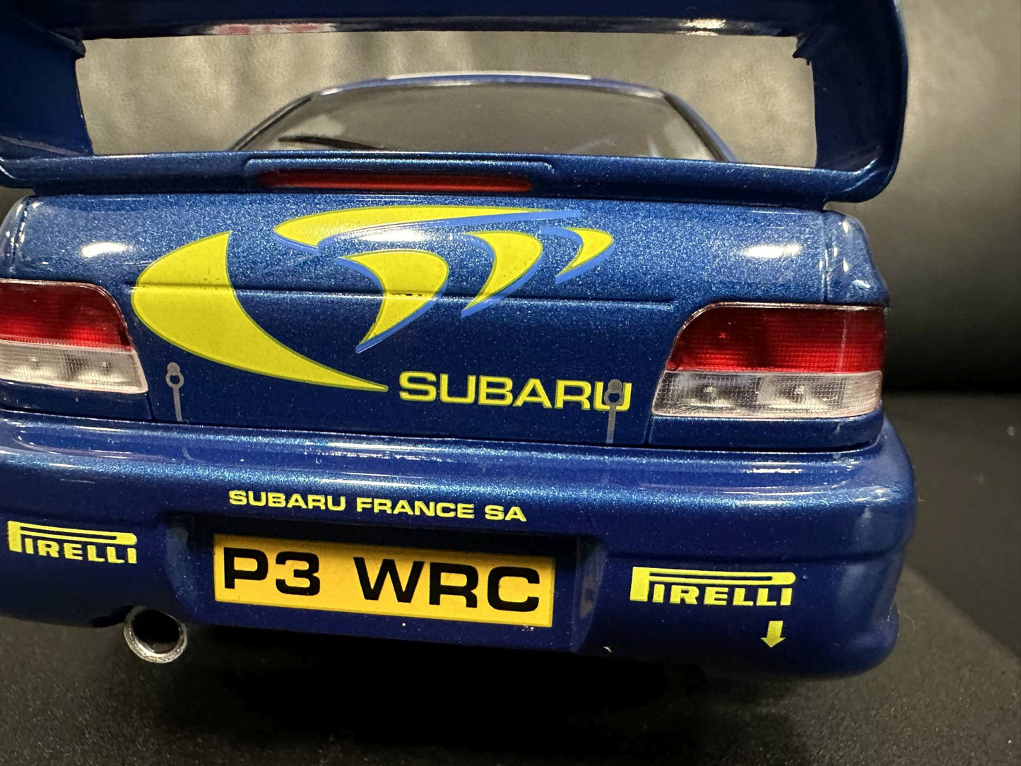 Subaru Impreza S5 WRC MonteCarlo 1997 blue 1:18 Solido S1807405 Субару Импреза Монте Карло син