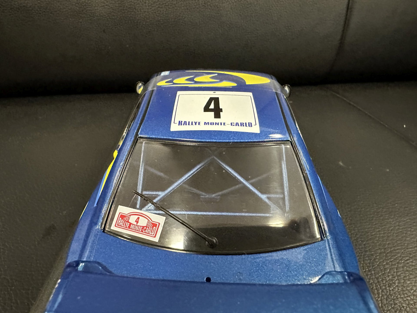 Subaru Impreza S5 WRC MonteCarlo 1997 blue 1:18 Solido S1807405 Субару Импреза Монте Карло син
