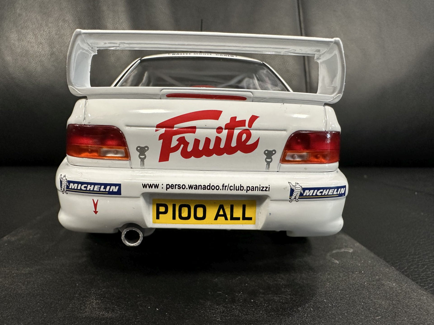 Subaru Impreza S5 WRC MonteCarlo 1999 white 1:18 Solido S1807407 Субару Импреза Монте Карло бял