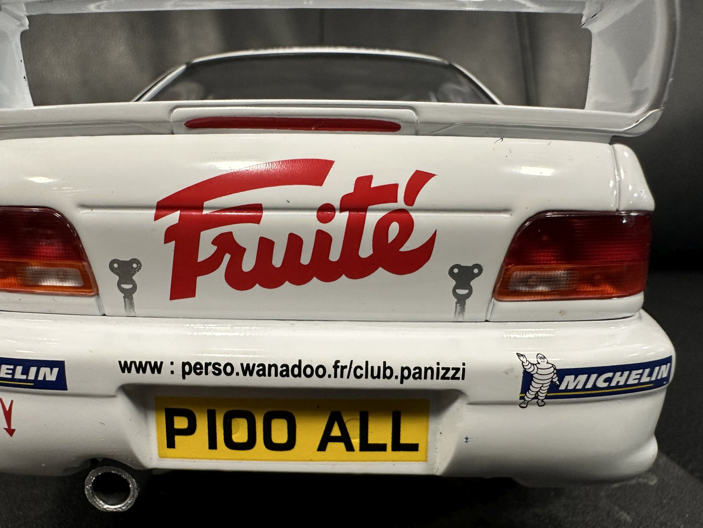 Subaru Impreza S5 WRC MonteCarlo 1999 white 1:18 Solido S1807407 Субару Импреза Монте Карло бял