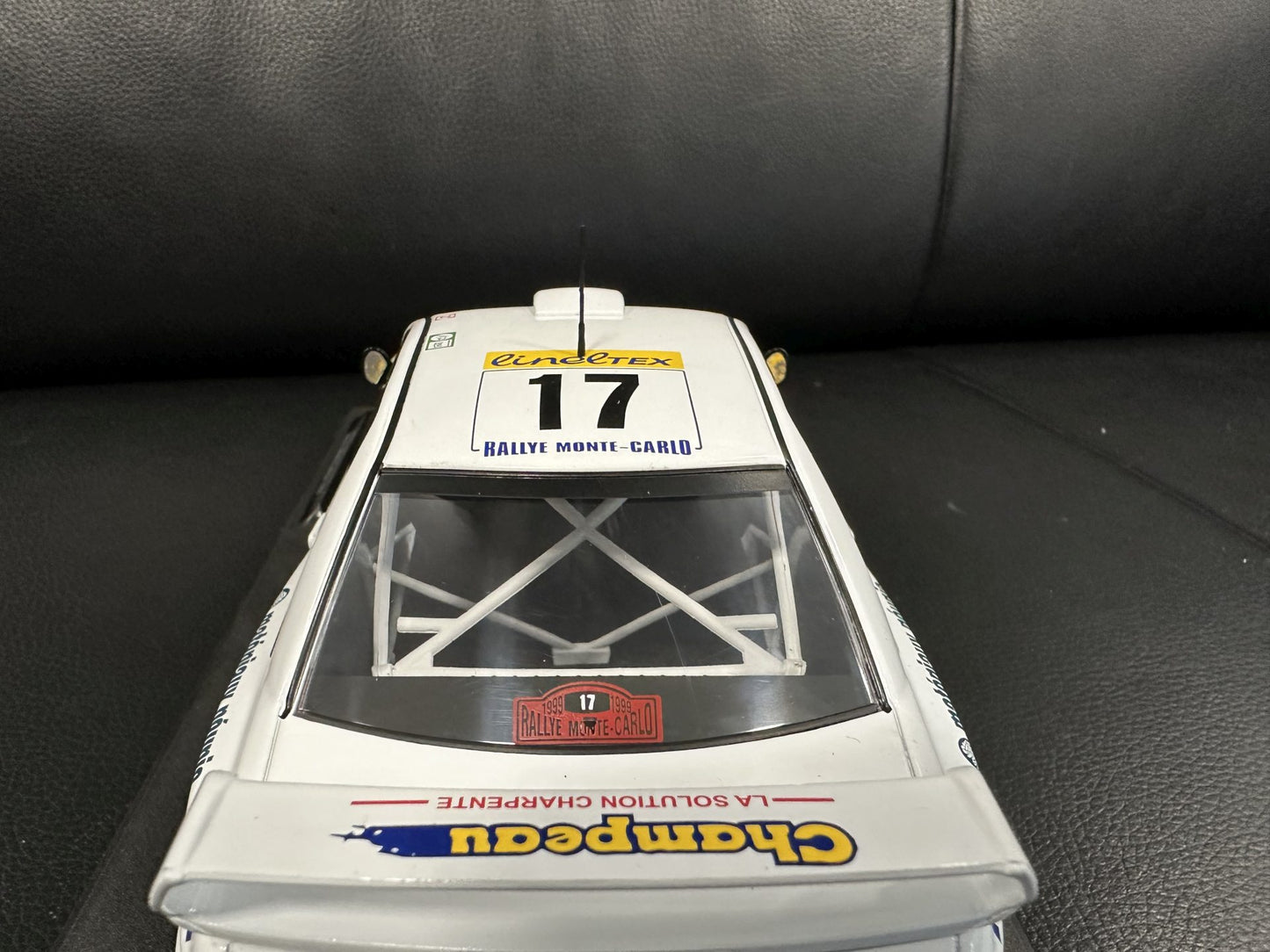 Subaru Impreza S5 WRC MonteCarlo 1999 white 1:18 Solido S1807407 Субару Импреза Монте Карло бял
