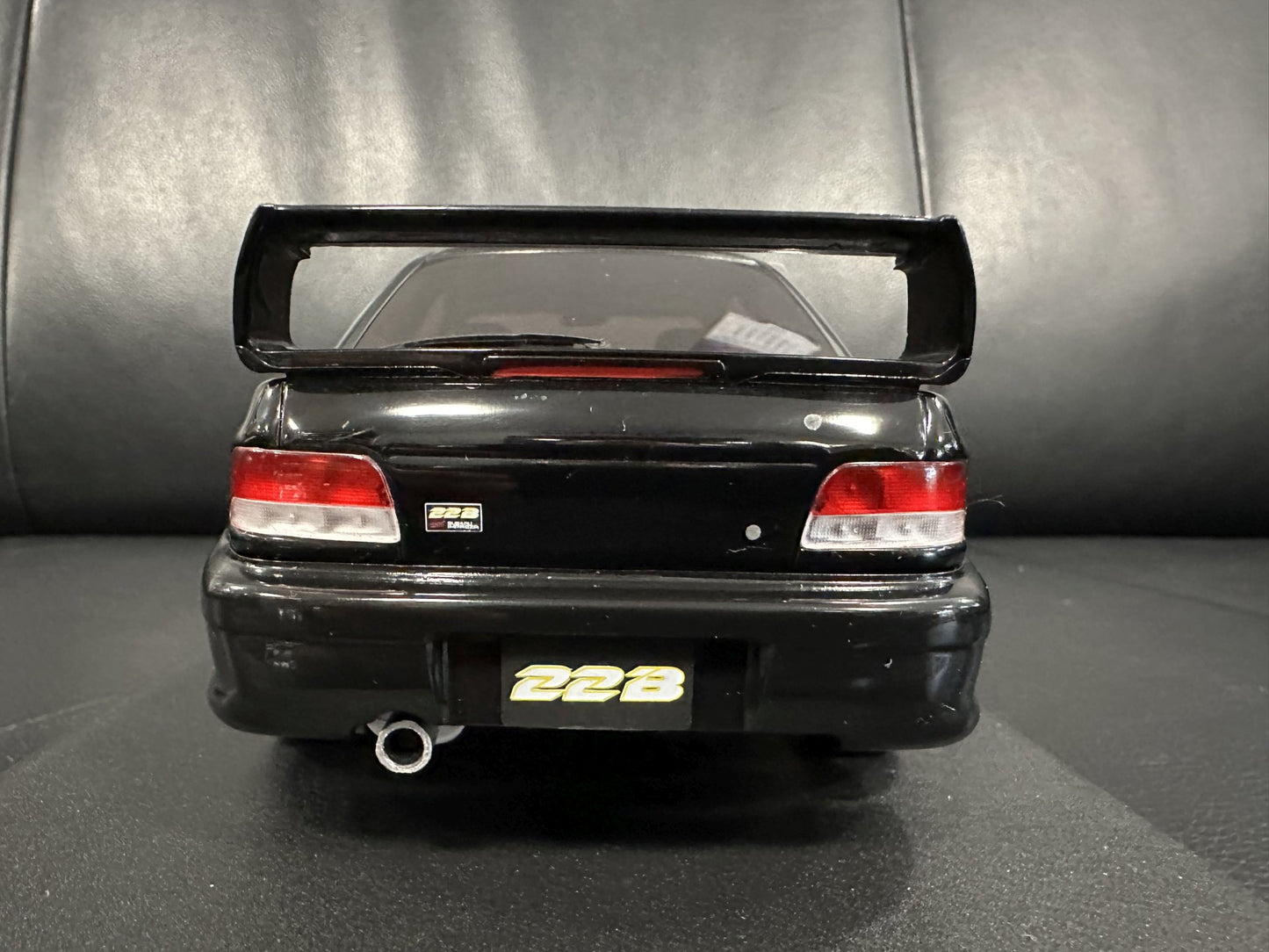 Subaru Impreza STI 1998 black 1:18 Solido S1807406 Субару Импреза СТИ черен