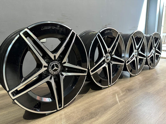 Оригинални Mercedes C Klasse W206 AMG 18 Zoll Мерцедес Ц Класа W206 AMG Алуминиеви джанти 18 цола A2054011700 A2054011800