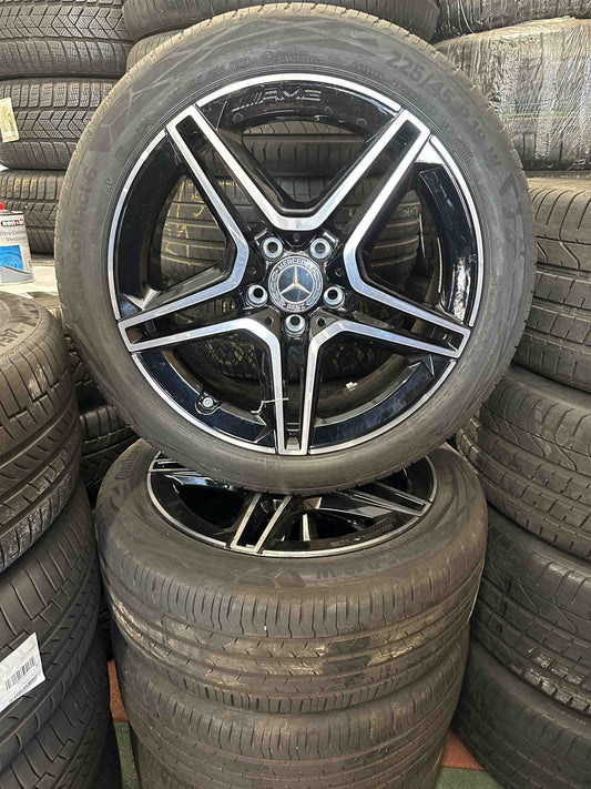 Оригинал Mercedes A B Cla Klasse W177 W118 18 Zoll AMG Мерцедес А Б Цла W177 W118 18 цола AMG джанти летен комплект летни гуми