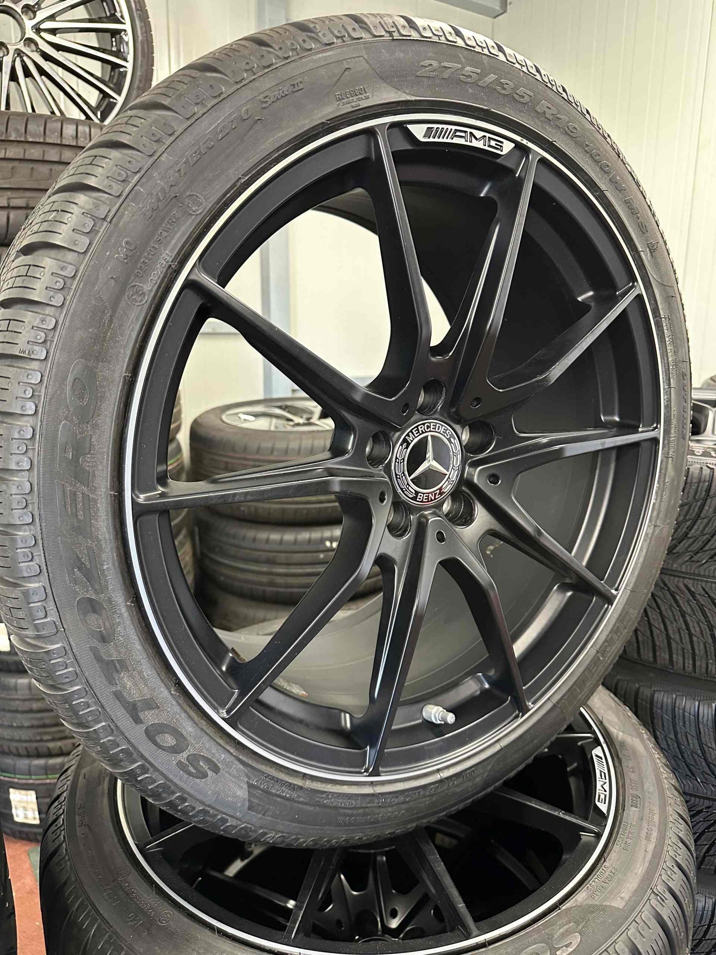 Mercedes AMG GT-R W190 C190 19/20 Zoll Мерцедес 19/20 цола Джанти зимен комплект зимни гуми