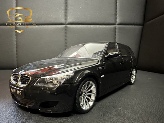 Bmw M5 E61 Kombi black Limitiert 2817/4000 1:18 OTTO OT1020 Бмв M5 Е61 Комби черен Лимитирана