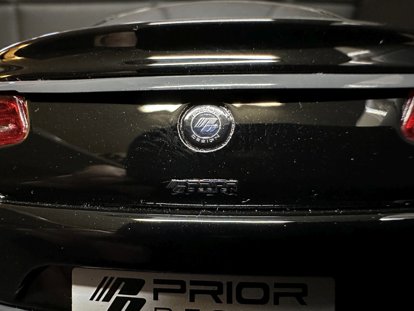 Mercedes Benz S63 Prior Design Coupe black Limitiert 999 1:18 GT Spirit GT297 Мерцедес Бенц С63 черен Лимитирана