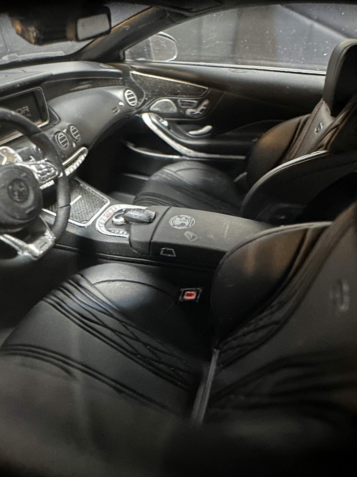 Mercedes Benz S63 Prior Design Coupe black Limitiert 999 1:18 GT Spirit GT297 Мерцедес Бенц С63 черен Лимитирана
