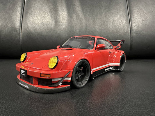 Porsche 911 RWB Painkiller red Limitiert 226/1100 1:18 GT Spirit GT449 Порше 911 червен Лимитирана