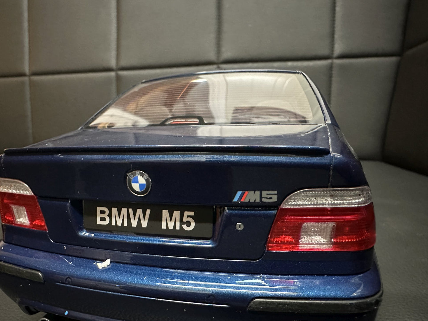 Bmw M5 E39 Sedan blue Limitiert 1289/2000 1:12 OTTO G073 Бмв M5 Е39 син Лимитирана