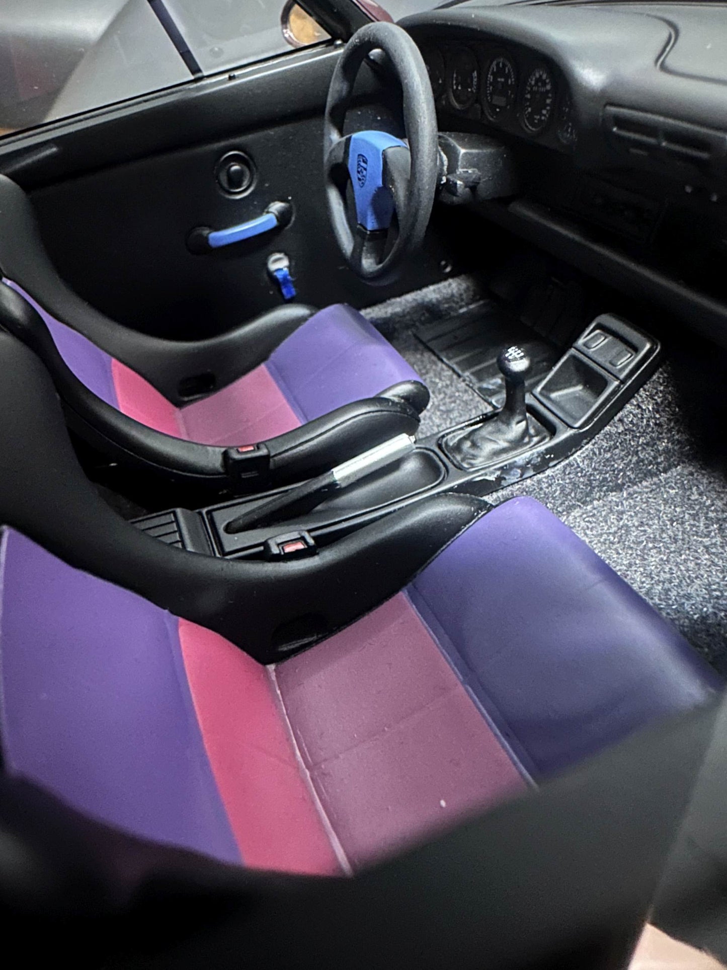 Porsche 911 (964) 3.3 Turbo S Coupe purple Limitiert 710/999 1:12 GT Spirit GT499 Порше 911 лилав Лимитирана