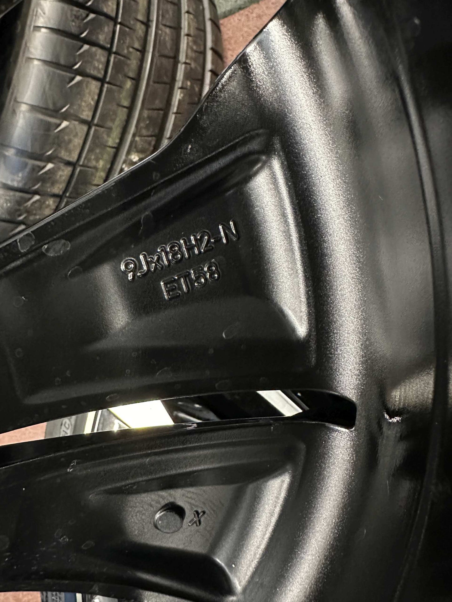 Нови Mercedes C klasse Hybrid 18 Zoll Мерцедес Ц класа Хибрид W206 18 цола летен комплект летни гуми