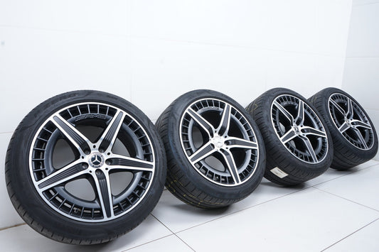 Оригинал Mercedes EQE43 EQE53 AMG V295 W295 21 Zoll Мерцедес EQE43 EQE53 АМГ Лимозина 21 цола джанти летен комплект летни гуми