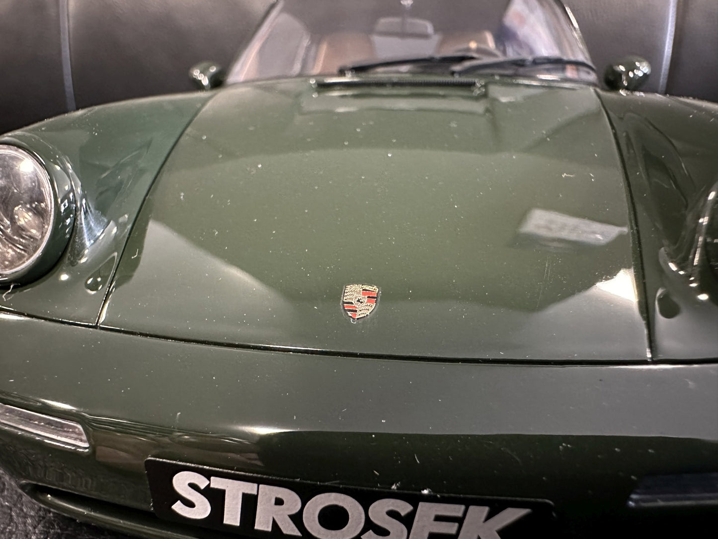 Porsche 911 Strosek Mega 30 Year green Limitiert 795/999 1:18 GT Spirit GT482 Порше 911 зелен Лимитирана