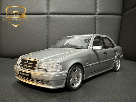 Mercedes Benz C36 AMG W202 grey Limitiert 760/3000 1:18 OTTO OT443 Мерцедес Бенц C36 Лимитирана сив