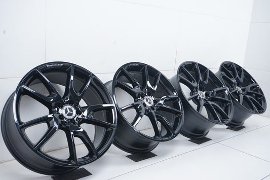 Оригинал като нови Mercedes GLC43 AMG W253 C253 Klasse 21 Zoll  Мерцедес ГЛЦ43 AMG Класа Алуминиеви джанти 21 цола A2534012000 A2534012800