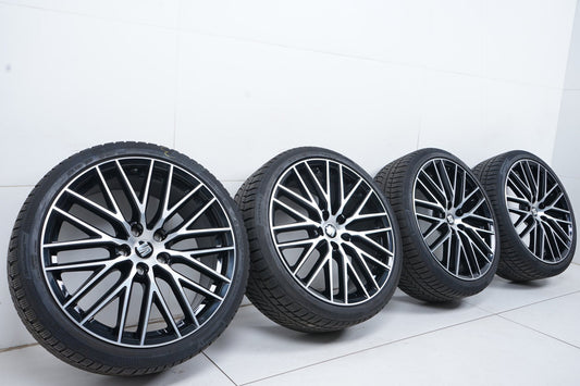 Оригинал Seat Leon Cupra 19 Zoll Сеат Леон Купра 19 цола Алуминиеви джанти зимен комплект зимни гуми