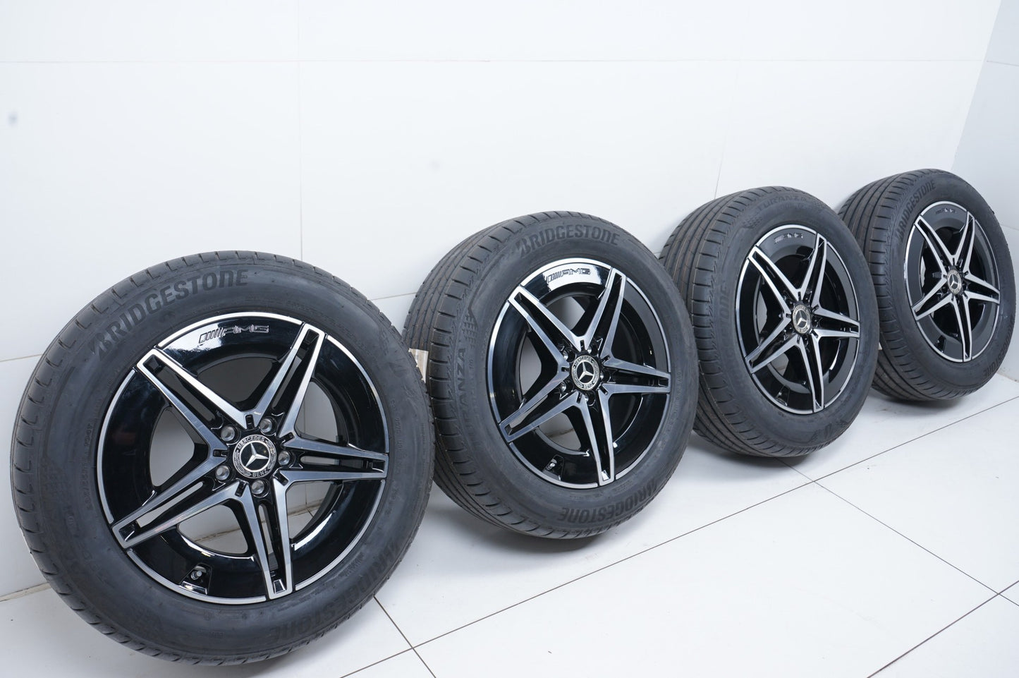 Като нови Mercedes EQA EQB H243 X243 18 Zoll AMG Мерцедес 18 цола AMG джанти летен комплект летни гуми