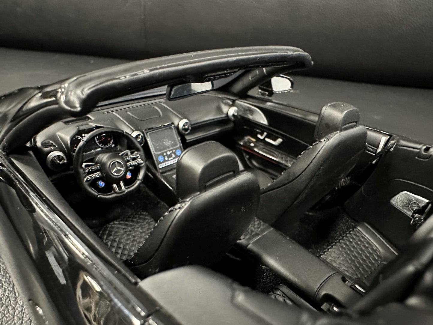 Mercedes Benz 600SL Brabus 750 BODO Buschmann Edition 2023 black Limitiert 570/999 1:18 GT Spirit GT503 Мерцедес Бенц Брабус 600СЛ черен Лимитирана