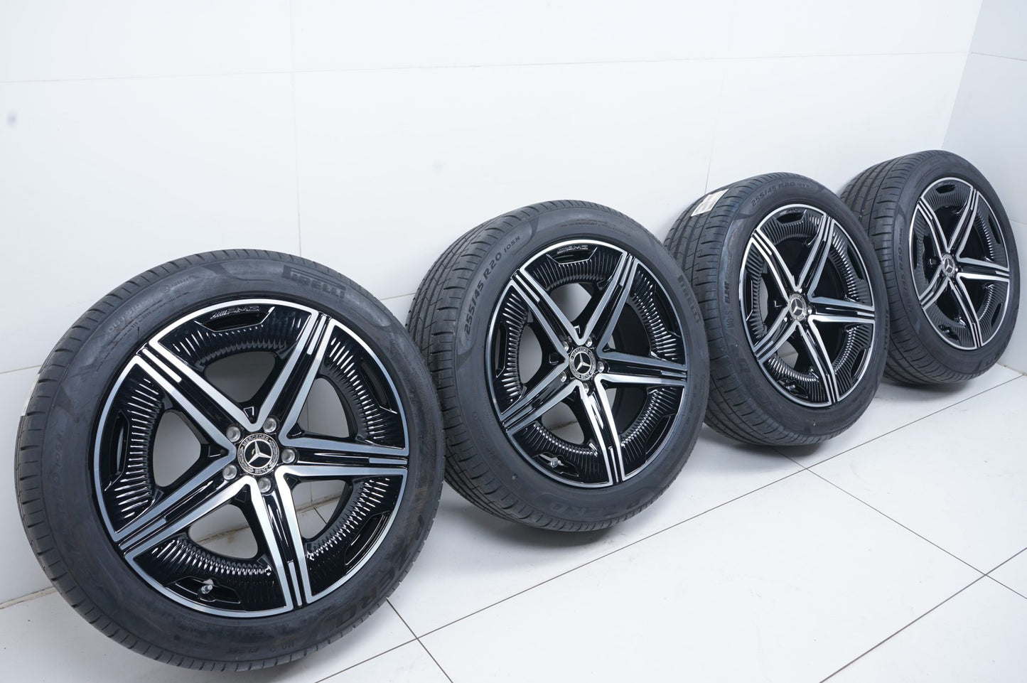 Като Нови Оригинал Mercedes EQS Klasse AMG 20 Zoll W297 V297 20 цола AMG джанти летен комплект летни гуми