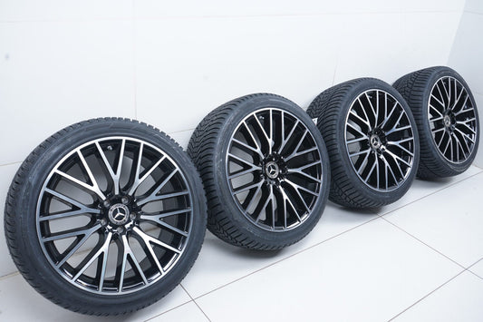 Оригинал Нови Mercedes SKlasse 20 Zoll W223 V223 Мерцедес 20 цола джанти зимен комплект зимни гуми