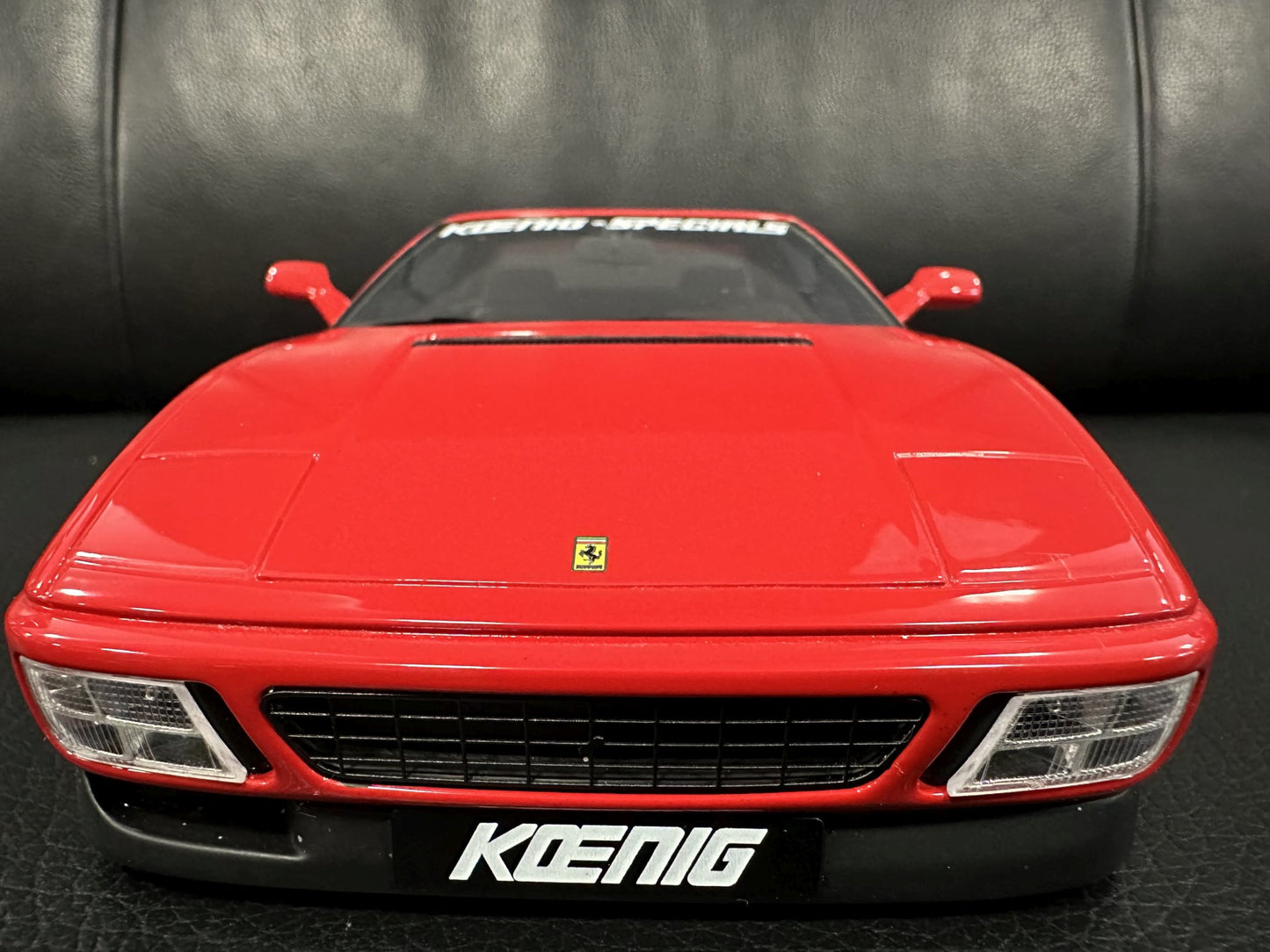 Ferrari 348 Koenig Special Twin Turbo 1994 red Limitiert 398/999 1:18 GT Spirit GT472 Ферари 348 червен Лимитирана