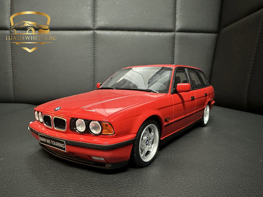 Bmw M5 E34 Kombi red Limitiert 1111/3000 1:18 OTTO OT951 Бмв M5 Е34 Комби червен Лимитирана