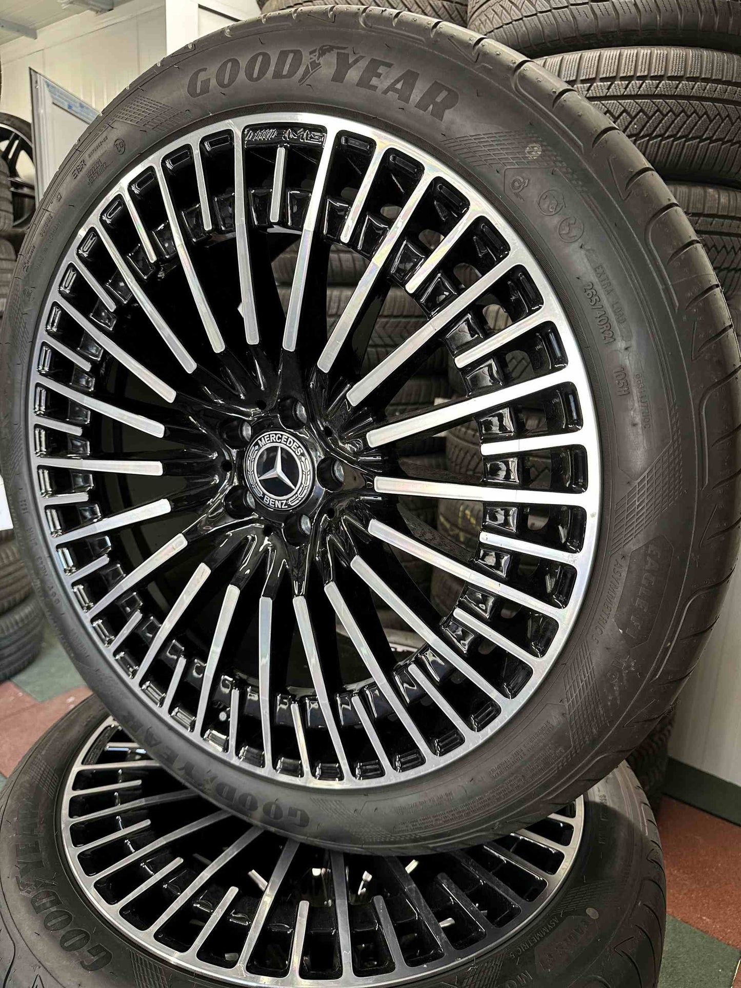Като Нови Mercedes EQS Klasse 21 Zoll W297 V297 21 цола AMG джанти летен комплект летни гуми