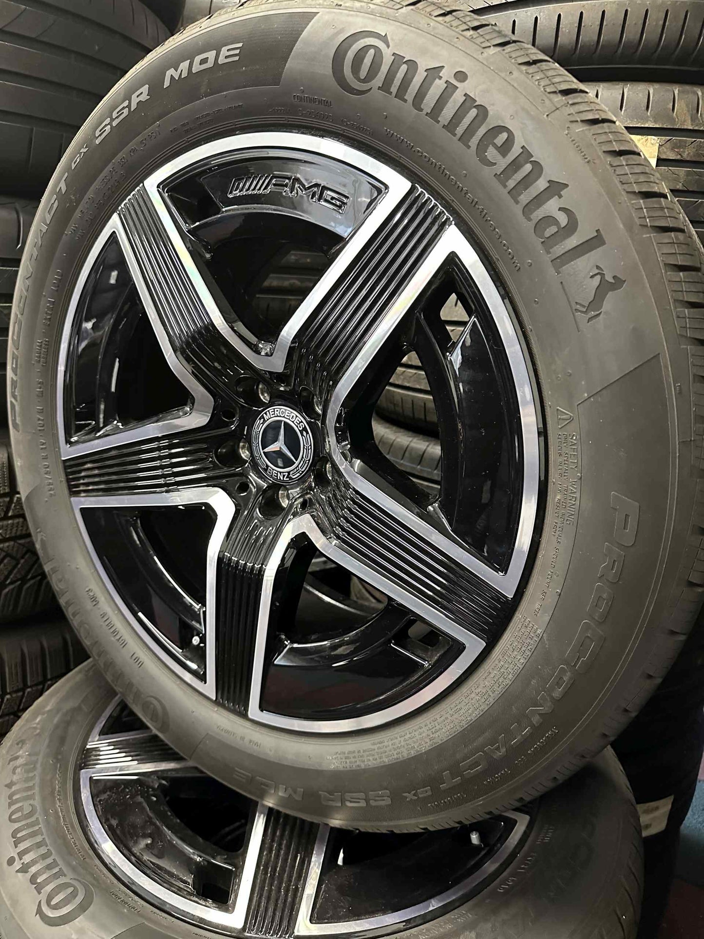 Оригинал Като Нови Mercedes GLC W254 C254 Klasse AMG 19 Zoll Мерцедес Глц класа W254 X254 C254 19 цола AMG джанти летен комплект всесезонни летни гуми