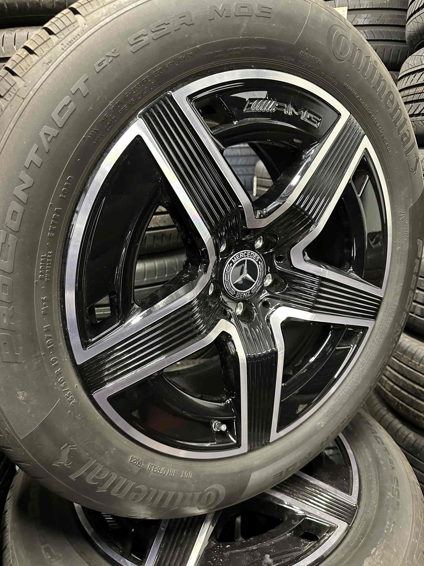 Оригинал Като Нови Mercedes GLC W254 C254 Klasse AMG 19 Zoll Мерцедес Глц класа W254 X254 C254 19 цола AMG джанти летен комплект всесезонни летни гуми