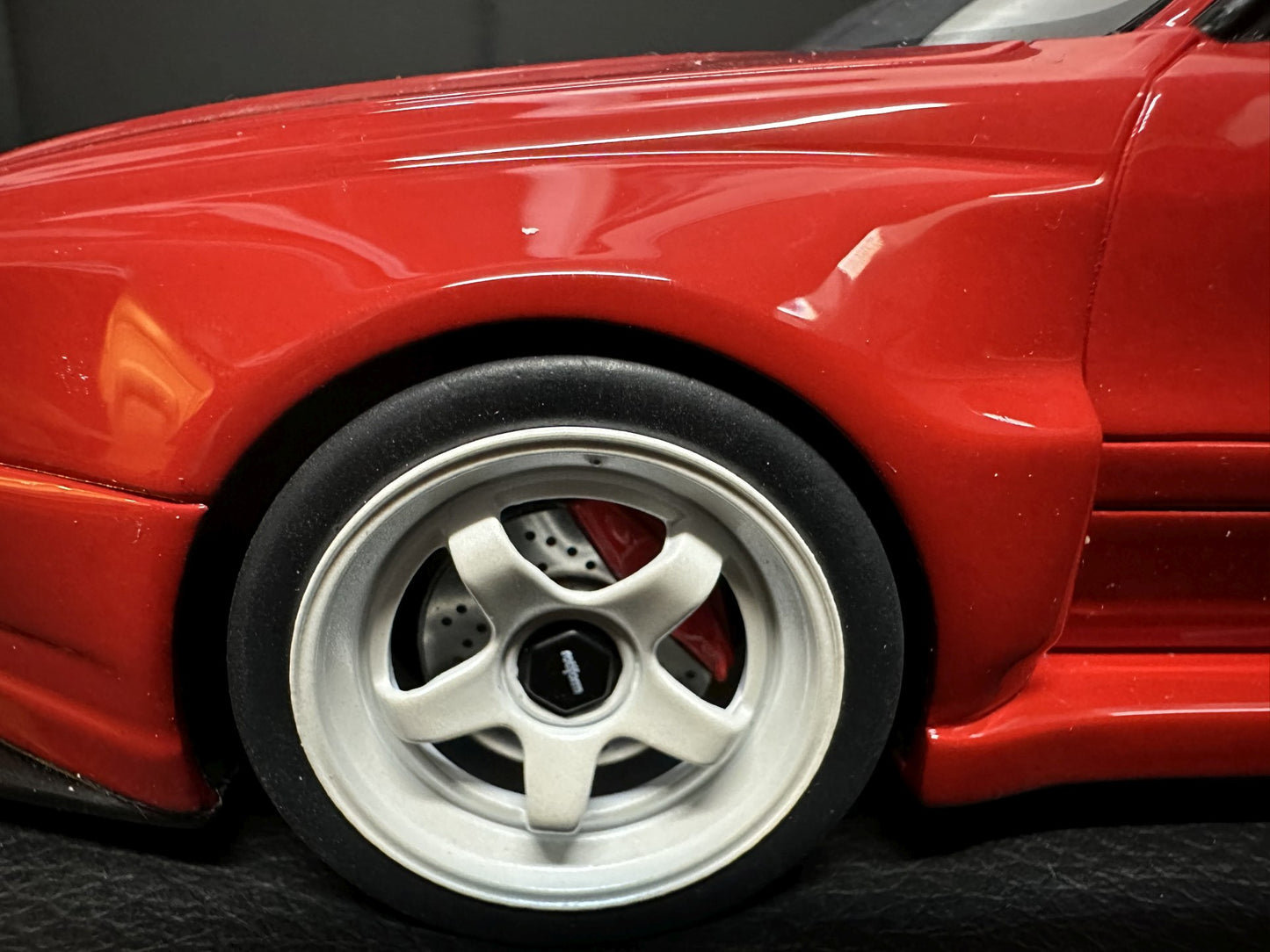 Audi 80 Coupe Prior Design red Limitiert 402/2500 1:18 OTTO OT1068 Ауди 80 Купе Лимитирана