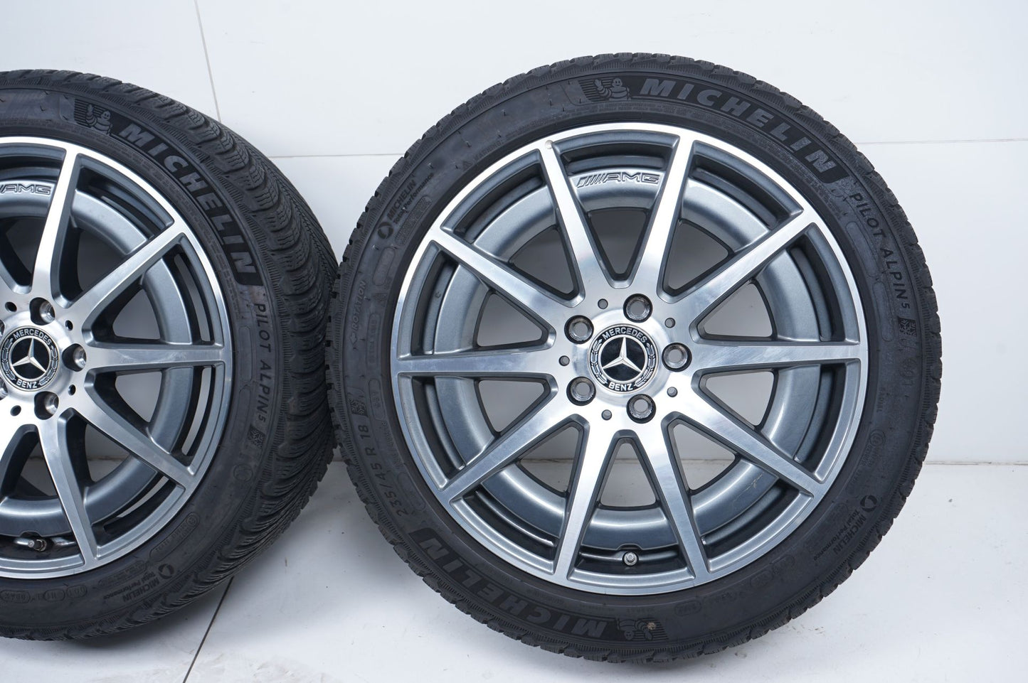Оригинал Mercedes C43 AMG W206 Klasse 18 Zoll Мерцедес Ц43 W206 18 цола джанти зимен комплект зимни гуми