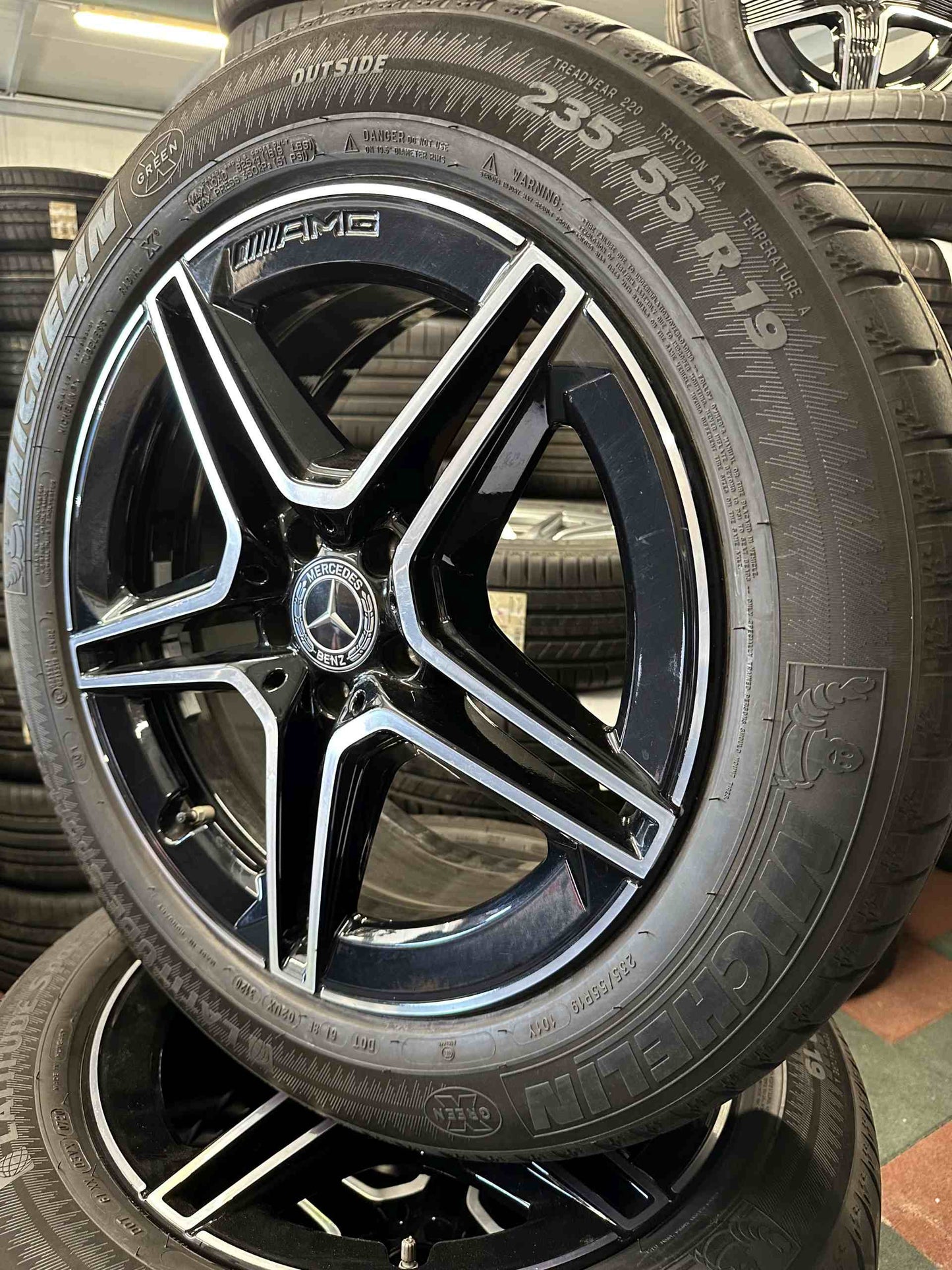 Оригинал Mercedes GLC Klasse AMG 19 Zoll Мерцедес Глц класа W253 X253 C253 19 цола AMG джанти летен комплект летни гуми