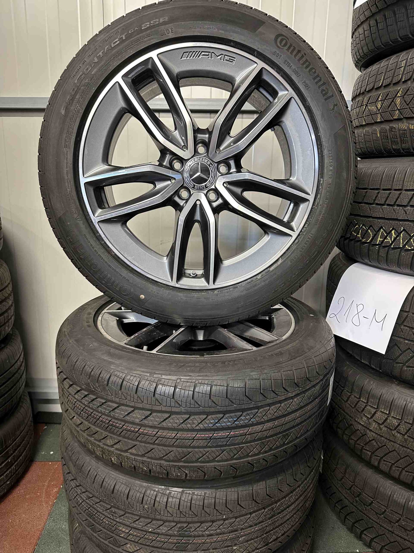 Нови Оригинал Mercedes GLA35 GLB35 AMG H247 X247 19 Zoll Мерцедес ГЛА35 ГЛБ35 AMG 19 цола алуминиеви джанти летен комплект всесезонни летни гуми