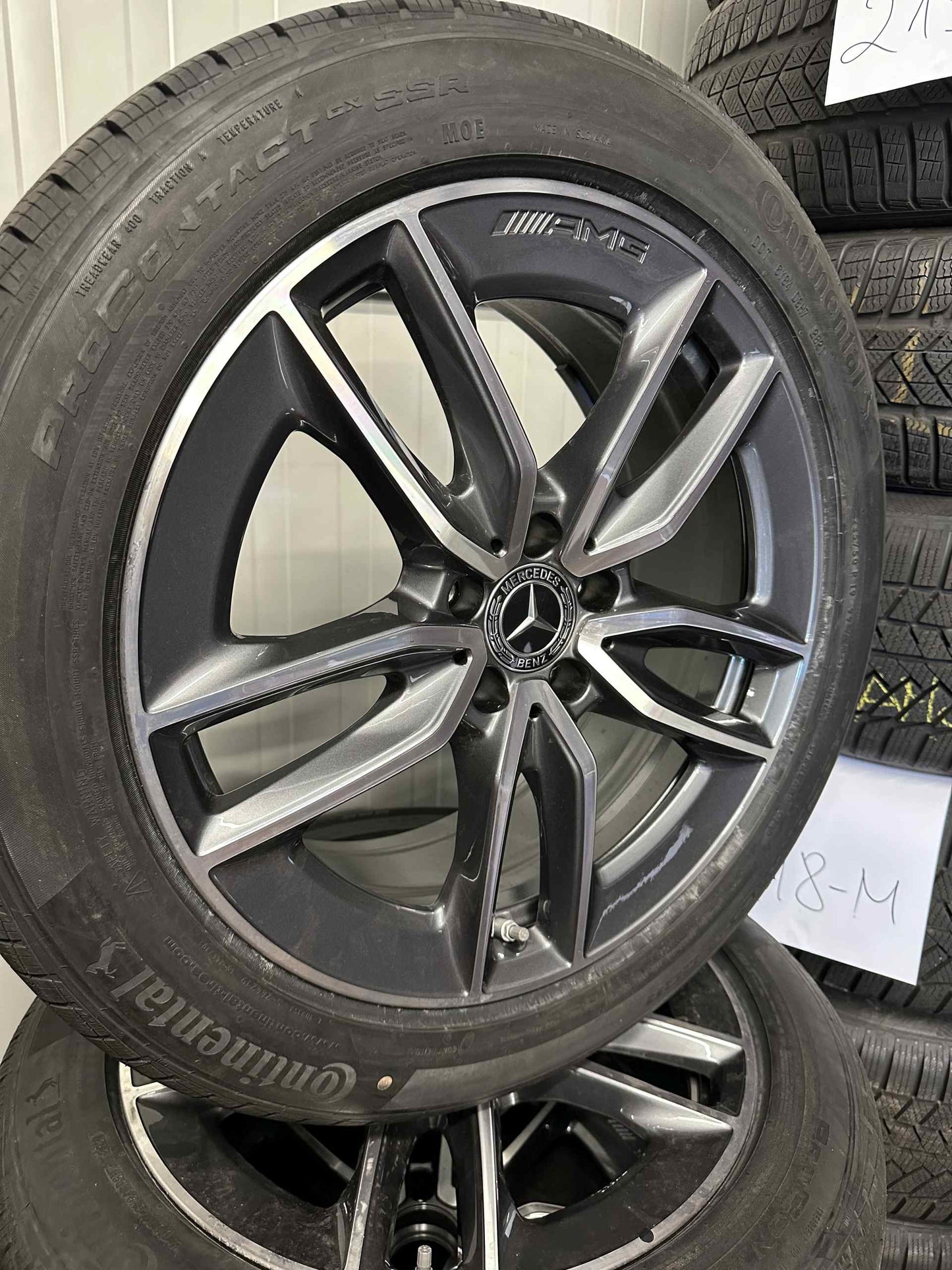 Нови Оригинал Mercedes GLA35 GLB35 AMG H247 X247 19 Zoll Мерцедес ГЛА35 ГЛБ35 AMG 19 цола алуминиеви джанти летен комплект всесезонни летни гуми