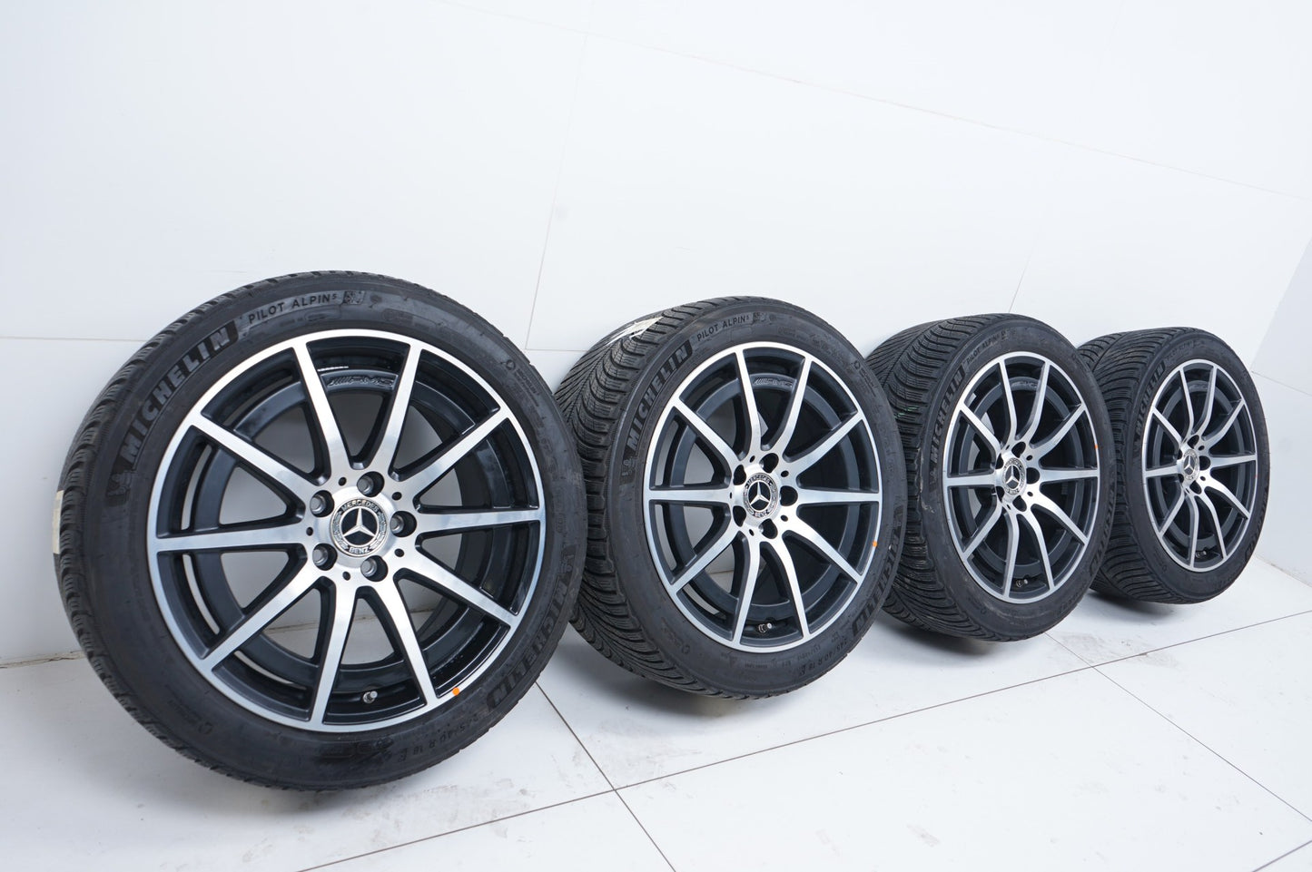 Оригинал Mercedes A45 CLA45 AMG Klasse W177 18 Zoll Мерцедес А45 ЦЛА45 AMG W177 18 цола джанти зимен комплект зимни гуми